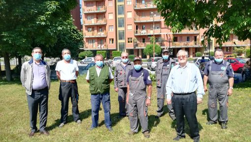 Mondovì: Alpini mettono in ordine l'area sportiva della parrocchia del rione Altipiano Mondovì: Alpini mettono in ordine l'area sportiva della parrocchia del rione Altipiano