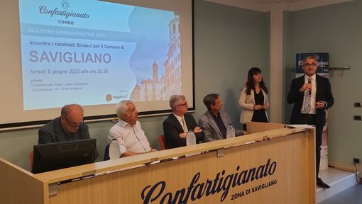 Confartigianato Cuneo ha incontrato i candidati a sindaco del Comune di Savigliano [VIDEO]