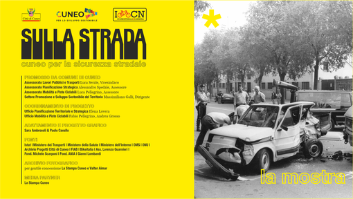 Cuneo "per la sicurezza stradale": una mostra chiede cambio di mentalità ai guidatori