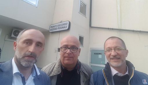 Da sinistra, Cavallo, Guerra e Vignale