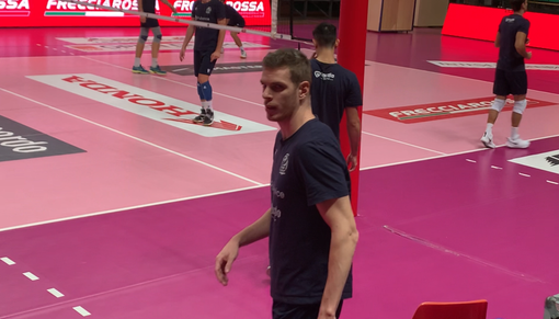 Marco Volpato durante un allenamento: &quot;A ranghi completi ce la giocheremo per i playoff&quot;