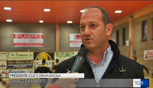 Servizio su Tgr Piemonte a Caramagna Piemonte della Prima Squadra Cld Carmagnola