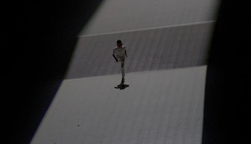 Una delle fotografie di Daniele Caponnetto in mostra all'atelier di Saluzzo