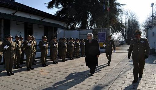 Visita del Prefetto di Cuneo al 2° Reggimento Alpini