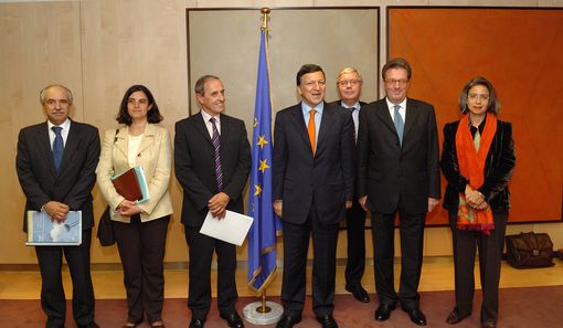 Luigi Rossi di Montelera (il secondo a destra nella foto)