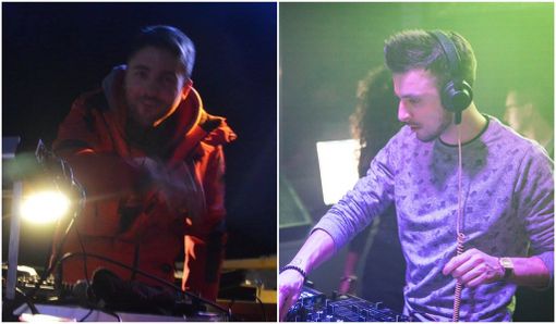 Da sinistra, Momo Dj e Fabio Fex