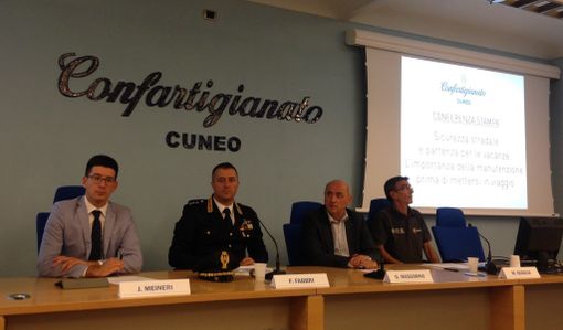 I relatori della conferenza stampa di oggi (27 luglio)