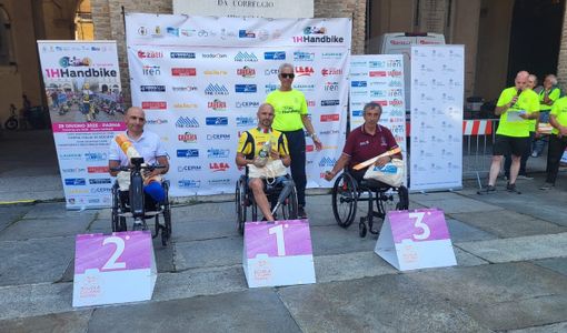 Handbike: Polisportiva P.A.S.S.O. sugli scudi a Parma