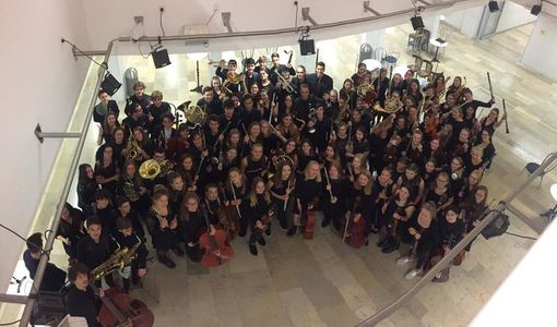 Gli studenti di Augsburg a Cuneo - Foto d'archivio