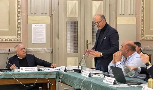 Enrico Rosso interviene in Consiglio comunale a Mondovì