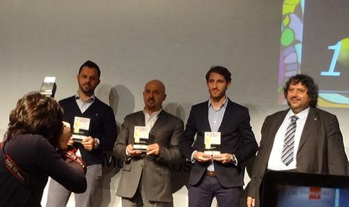 Milano, il momento della consegna del Premio