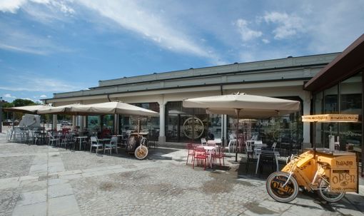 La tettoia Vinaj, sede dell'Open Baladin