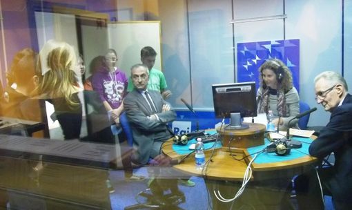 La CRF e i vincitori di "Inventa il Risparmio" in onda su Rai Radio Uno