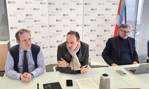 Alberto Cirio e l'assessore Luigi Genesio Icardi