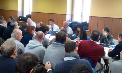 L'incontro è iniziato alle 10,40