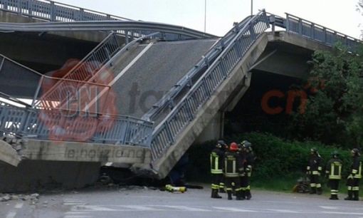 Il 18 aprile 2017 il crollo del viadotto sulla tangenziale di Fossano