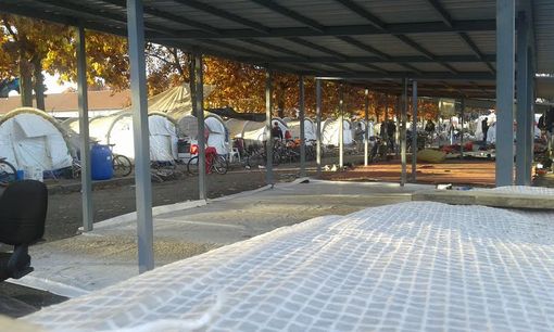 Saluzzo, campo solidale Caritas in fase di smantellamento