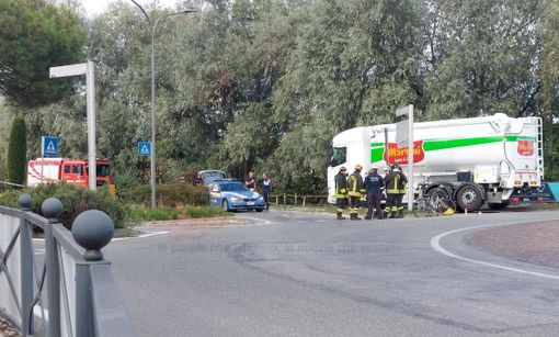 L'incidente poco prima delle 9 di questa mattina L'incidente poco prima delle 9 di questa mattina