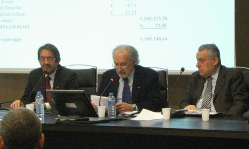 Da sin.: Ragazzoni, Adami e Saroldi