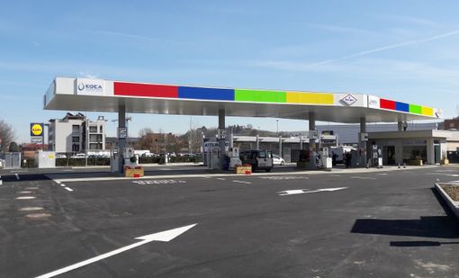 Il distributore Egea-BraGas di corso Europa