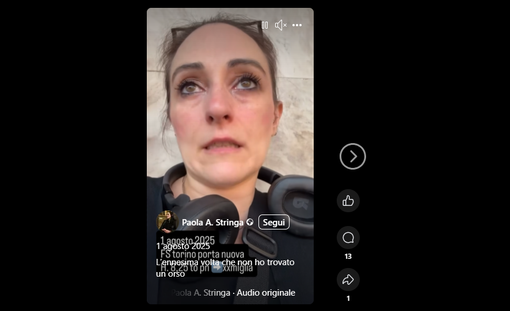 Il racconto della vicenda è stato affidato ai social dall'avvocato Paola Stringa