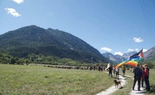 A Dronero prosegue la marcia “Val Maira per Gaza”