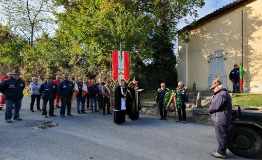 Celebrazioni del IV Novembre a Lesegno, con un ricordo all'alpino Bruno Roà Celebrazioni del IV Novembre a Lesegno, con un ricordo all'alpino Bruno Roà