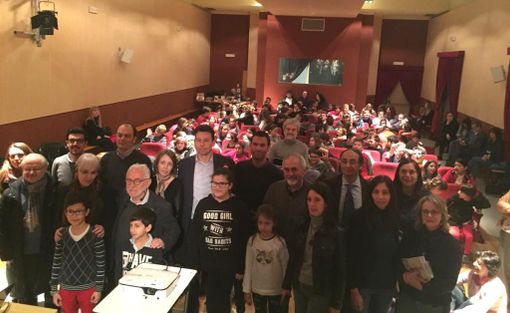 Foto di gruppo per vincitori e giuria di qualità della 17ª edizione