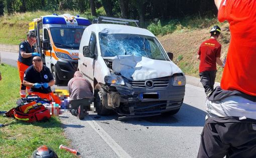 La scena dell'incidente La scena dell'incidente