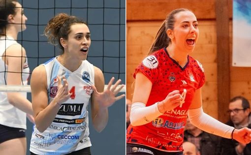 Le due ex pumine Alessandra Colzi (ph. Lencioni) e Morgana Giubilato (ph. Tenaglia Altino) Le due ex pumine Alessandra Colzi (ph. Lencioni) e Morgana Giubilato (ph. Tenaglia Altino)