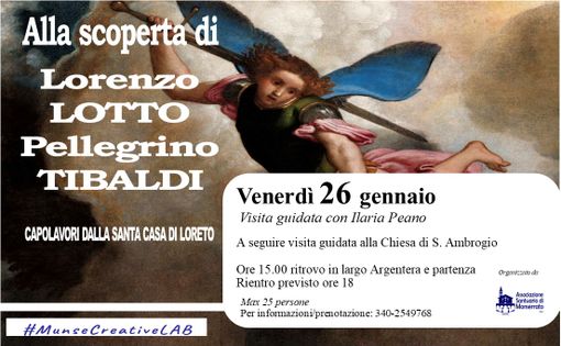 Visita alla mostra di Lorenzo Dotto e Pellegrino Tibaldi dell'Associazione Santuario di Monserrato