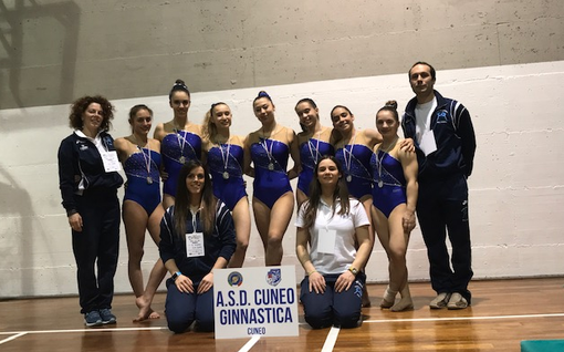 Cuneoginnastica di bronzo nel campionato italiano di Serie B
