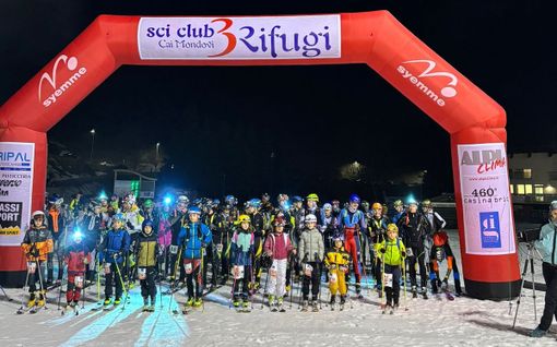 Scialpinismo: Prato Nevoso, cala il sipario sul “Vertical Mondolè x 3”