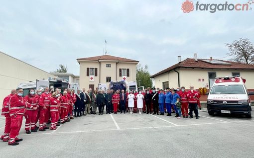 Nuovi mezzi per la Croce Rossa di Mondovì [FOTO]