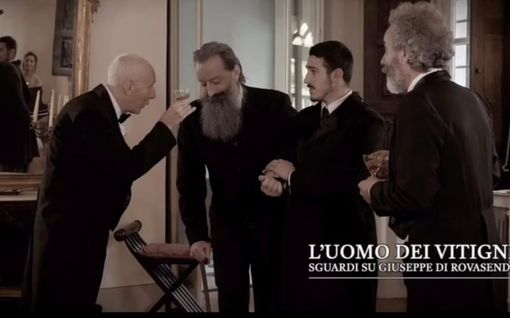 Verzuolo: concluse le riprese de “L'uomo dei vitigni” in omaggio a Giuseppe di Rovasenda Verzuolo: concluse le riprese de “L'uomo dei vitigni” in omaggio a Giuseppe di Rovasenda