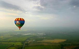 In mongolfiera sopra il cielo di Mondovì grazie all'iniziativa di Mondovicino In mongolfiera sopra il cielo di Mondovì grazie all'iniziativa di Mondovicino