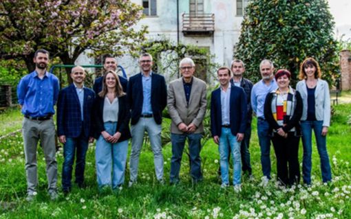 I membri della lista con il candidato sindaco Sergio Costamagna I membri della lista con il candidato sindaco Sergio Costamagna
