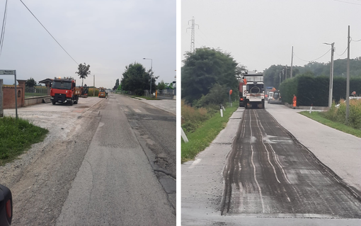 Cervasca: lavori dell'Italgas in via Passatore e via Cuneo