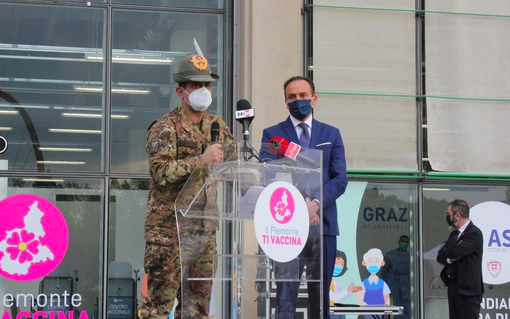 Figliuolo: "In Piemonte 30mila vaccini al giorno entro fine mese. Serve uno sforzo in più per i fragili"