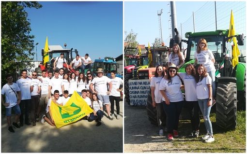 Ultimo giorno di lezioni: tutti a scuola... col trattore! (VIDEO) Ultimo giorno di lezioni: tutti a scuola... col trattore! (VIDEO)