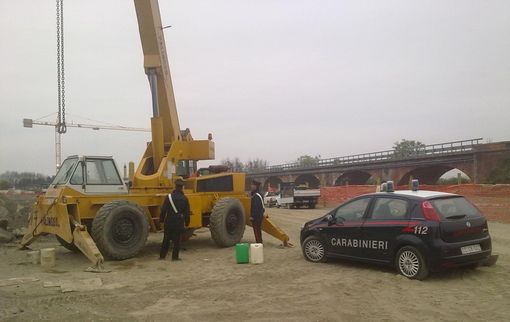 Cinque arresti in flagranza eseguiti dai Carabinieri della Compagnia di Savigliano per furto di gasolio