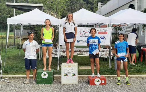 Il podio femminile della Dronero/Montemale (foto organizzatori - sito fidal piemonte) Il podio femminile della Dronero/Montemale (foto organizzatori - sito fidal piemonte)