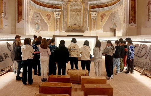 Più di 1.600 studenti in visita al percorso multimediale MEMO4345 di Borgo San Dalmazzo Più di 1.600 studenti in visita al percorso multimediale MEMO4345 di Borgo San Dalmazzo