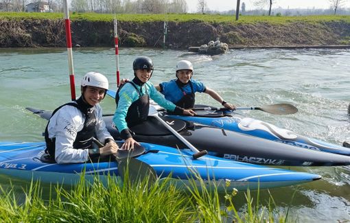 Granda Canoa Club: Oliver Fina, Mattia Ferrero e Dennis Fina convocati al raduno delle Giovani Speranze