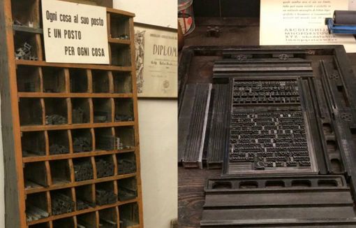 Due dettagli del precedente allestimento museale Due dettagli del precedente allestimento museale