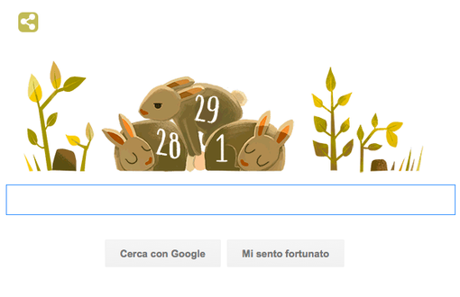 Il doodle di Google Il doodle di Google