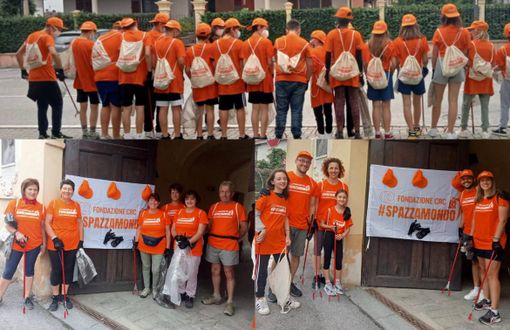 Beinette in campo a favore dell'ambiente con "Spazzamondo"