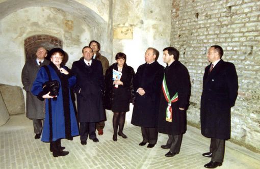 Immagini amarcord: era il 7 dicembre 1991, giorno dell'inaugurazione del museo a Palazzo Traversa di Bra