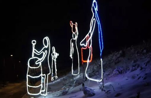 Il Presepe di Luci di Mango (ph.visitlmr.it)