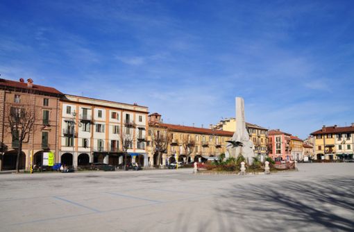 Piazza del Popolo a Savigliano